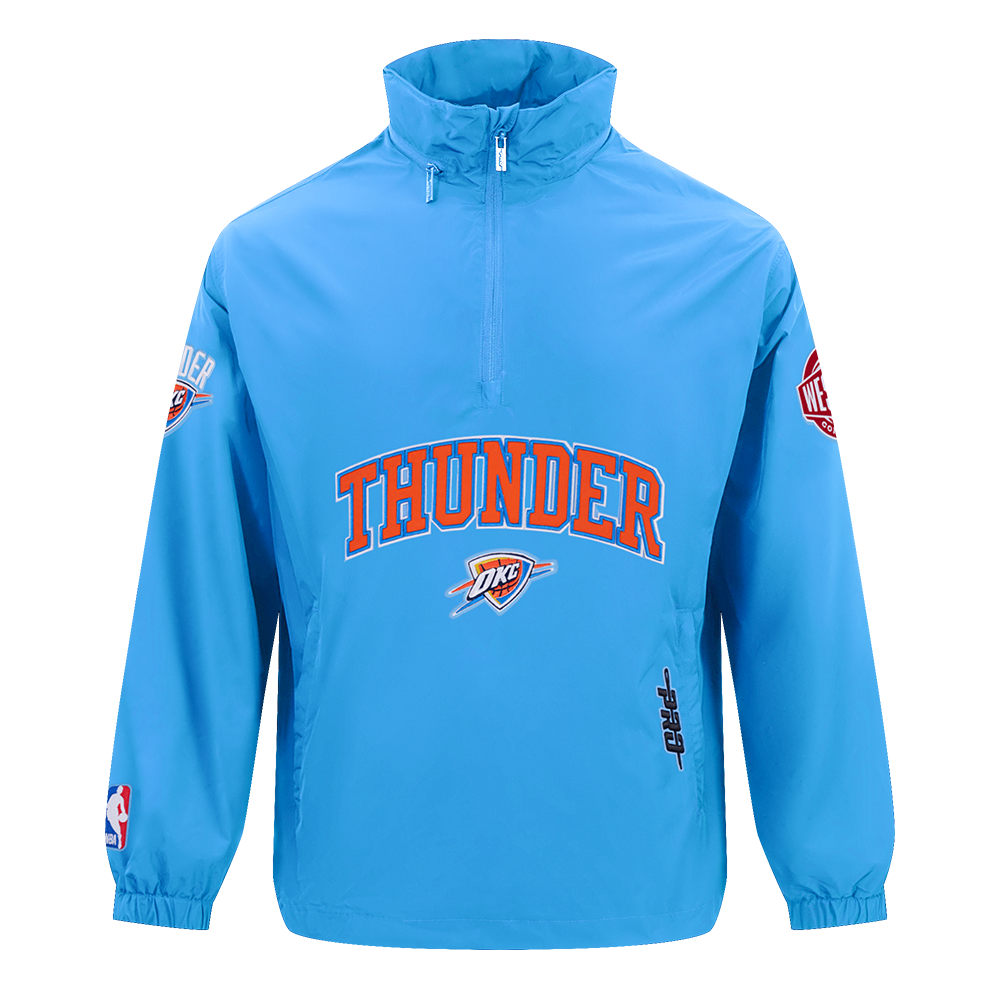 NBA OKLAHOMA CITY THUNDER BLOUSON POUR HOMME (BLEU UNIVERSITÉ)