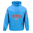 NBA OKLAHOMA CITY THUNDER BLOUSON POUR HOMME (BLEU UNIVERSITÉ)