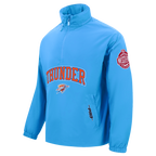 NBA OKLAHOMA CITY THUNDER BLOUSON POUR HOMME (BLEU UNIVERSITÉ)