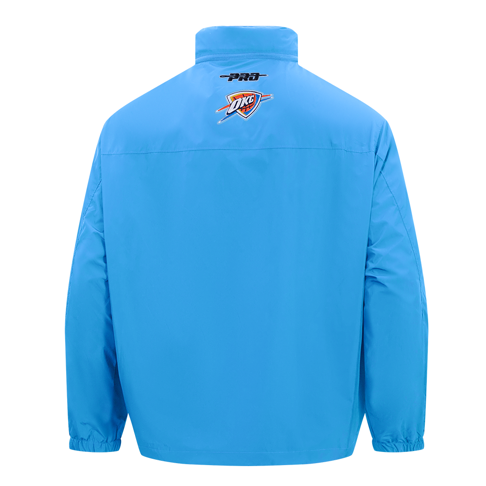 NBA OKLAHOMA CITY THUNDER BLOUSON POUR HOMME (BLEU UNIVERSITÉ)