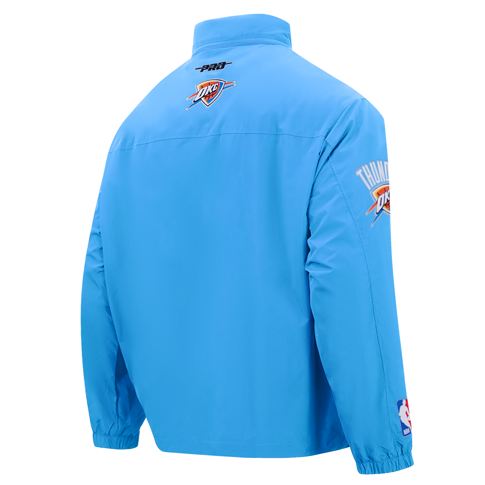NBA OKLAHOMA CITY THUNDER BLOUSON POUR HOMME (BLEU UNIVERSITÉ)