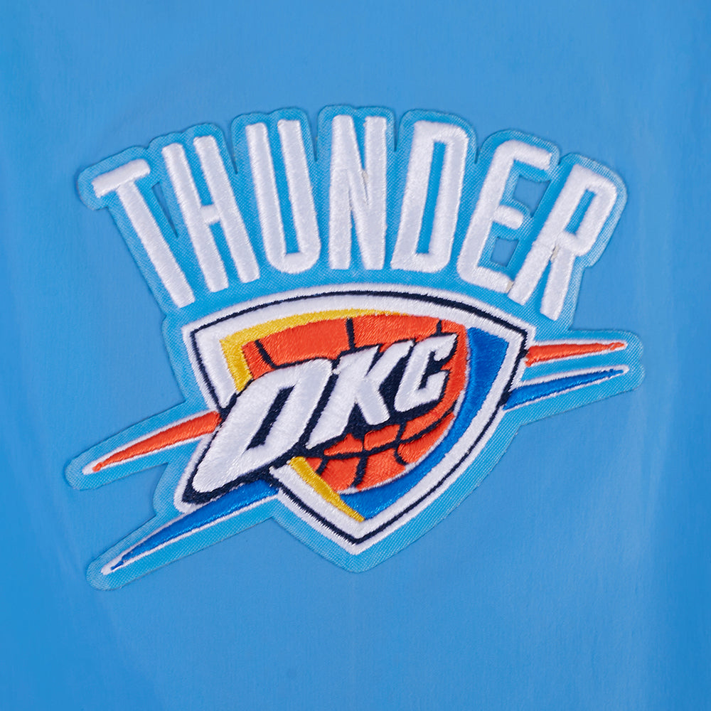 NBA OKLAHOMA CITY THUNDER BLOUSON POUR HOMME (BLEU UNIVERSITÉ)