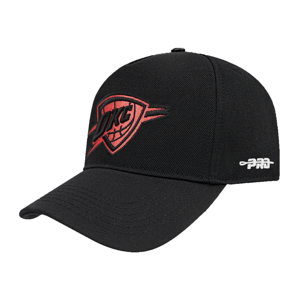 NBA OKLAHOMA CITY THUNDER CITY EDITION 24-25 PINCH FRONT SNAPBAC (BLACK)