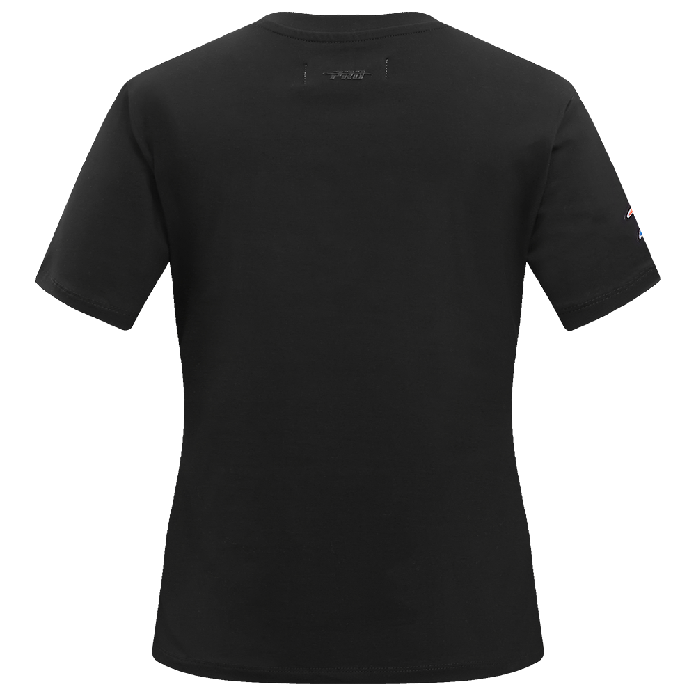 NBA OKLAHOMA CITY THUNDER CLASSIC T-SHIRT AJUSTÉ À MANCHES COURTES POUR FEMME (NOIR)
