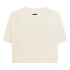 NBA OKLAHOMA CITY THUNDER RETRO CLASSIC WOMEN'S BOXY TEE (EGGSHELL)