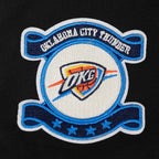 NBA OKLAHOMA CITY THUNDER MODERN ORIGINALS T-SHIRT EN JERSEY SIMPLE À COUPE CARRÉE POUR FEMME (NOIR)