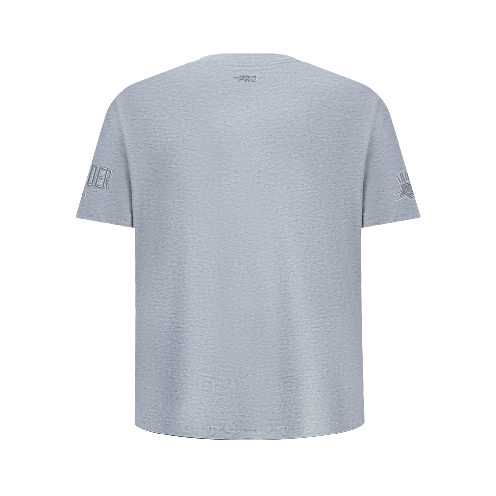 NBA OKLAHOMA CITY THUNDER NEUTRAL BIG BOY'S SS TEE (DARK HEATHER GRAY)