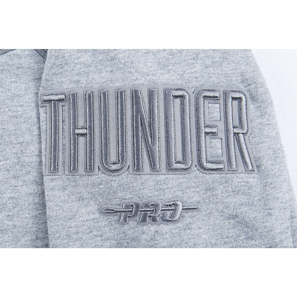 NBA OKLAHOMA CITY THUNDER NEUTRAL BIG BOY'S SS TEE (DARK HEATHER GRAY)