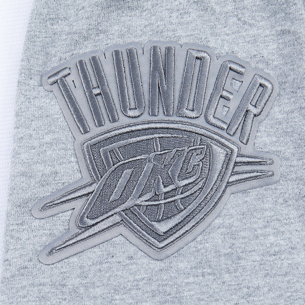 NBA OKLAHOMA CITY THUNDER NEUTRAL BIG BOY'S SS TEE (DARK HEATHER GRAY)