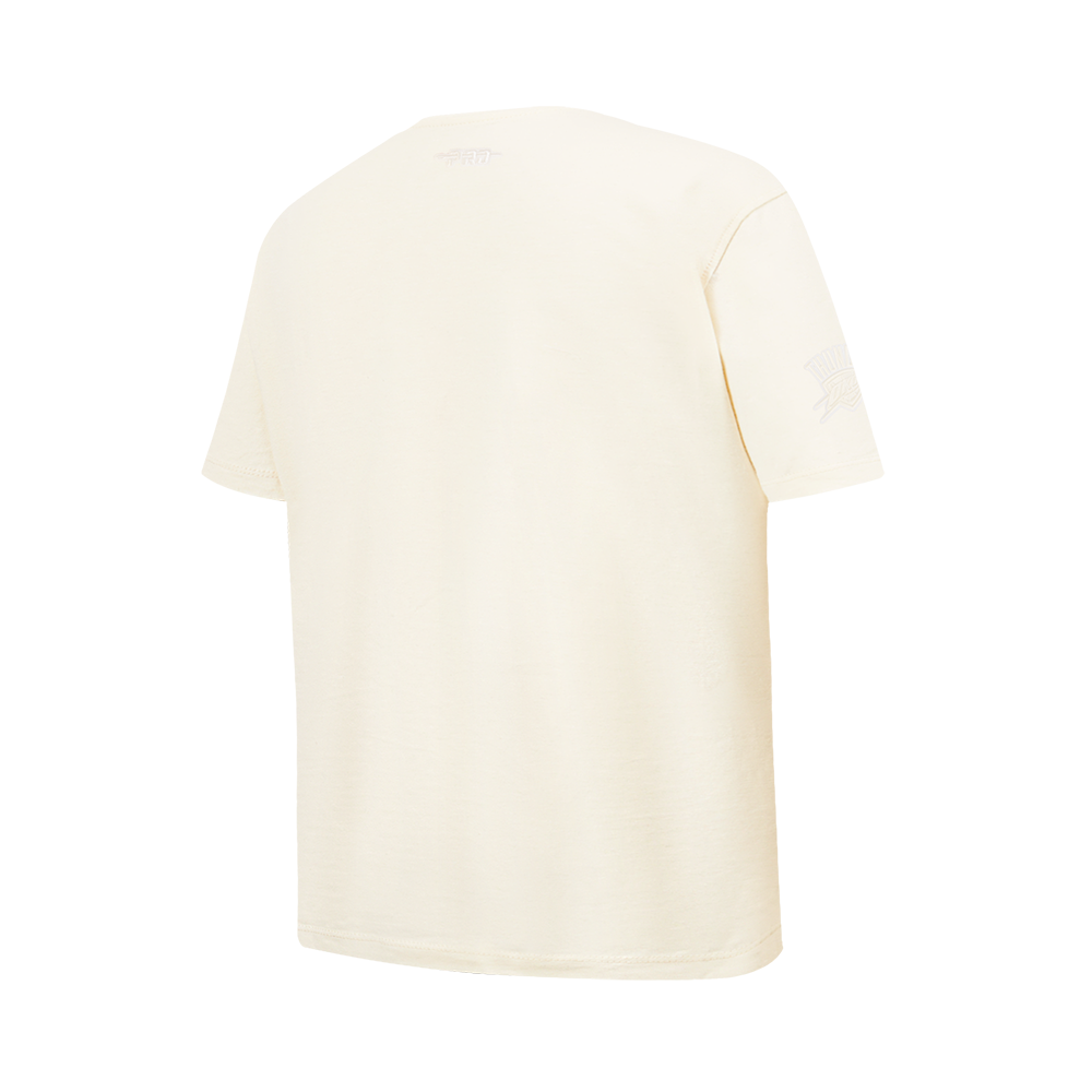 NBA OKLAHOMA CITY THUNDER NEUTRAL BIG BOY'S SS TEE (EGGSHELL)