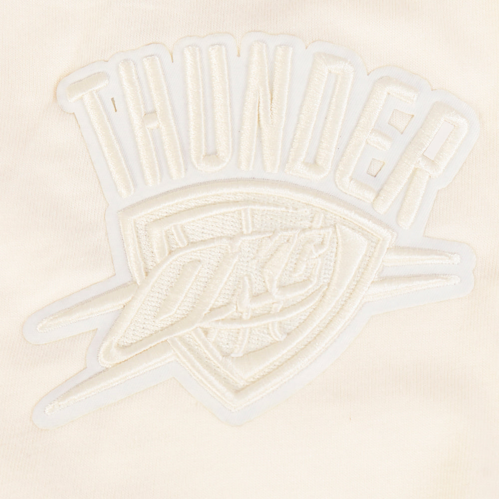 NBA OKLAHOMA CITY THUNDER NEUTRAL BIG BOY'S SS TEE (EGGSHELL)
