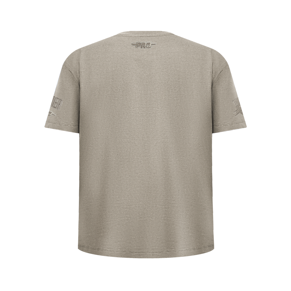 NBA OKLAHOMA CITY THUNDER NEUTRAL BIG BOY'S SS TEE (TAUPE)