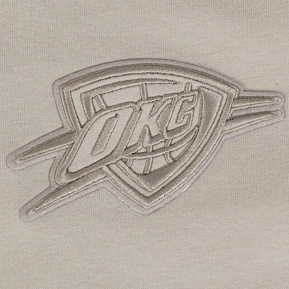 NBA OKLAHOMA CITY THUNDER NEUTRAL BIG BOY'S SS TEE (TAUPE)