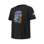 OKLAHOMA CITY THUNDER NBA FINALS 2025 BIG BOY'S SS TEE (BLACK)