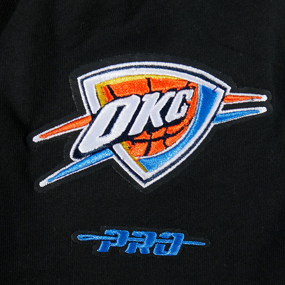 OKLAHOMA CITY THUNDER NBA FINALS 2025 BIG BOY'S SS TEE (BLACK)