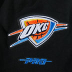 OKLAHOMA CITY THUNDER NBA FINALS 2025 BIG BOY'S SS TEE (BLACK)