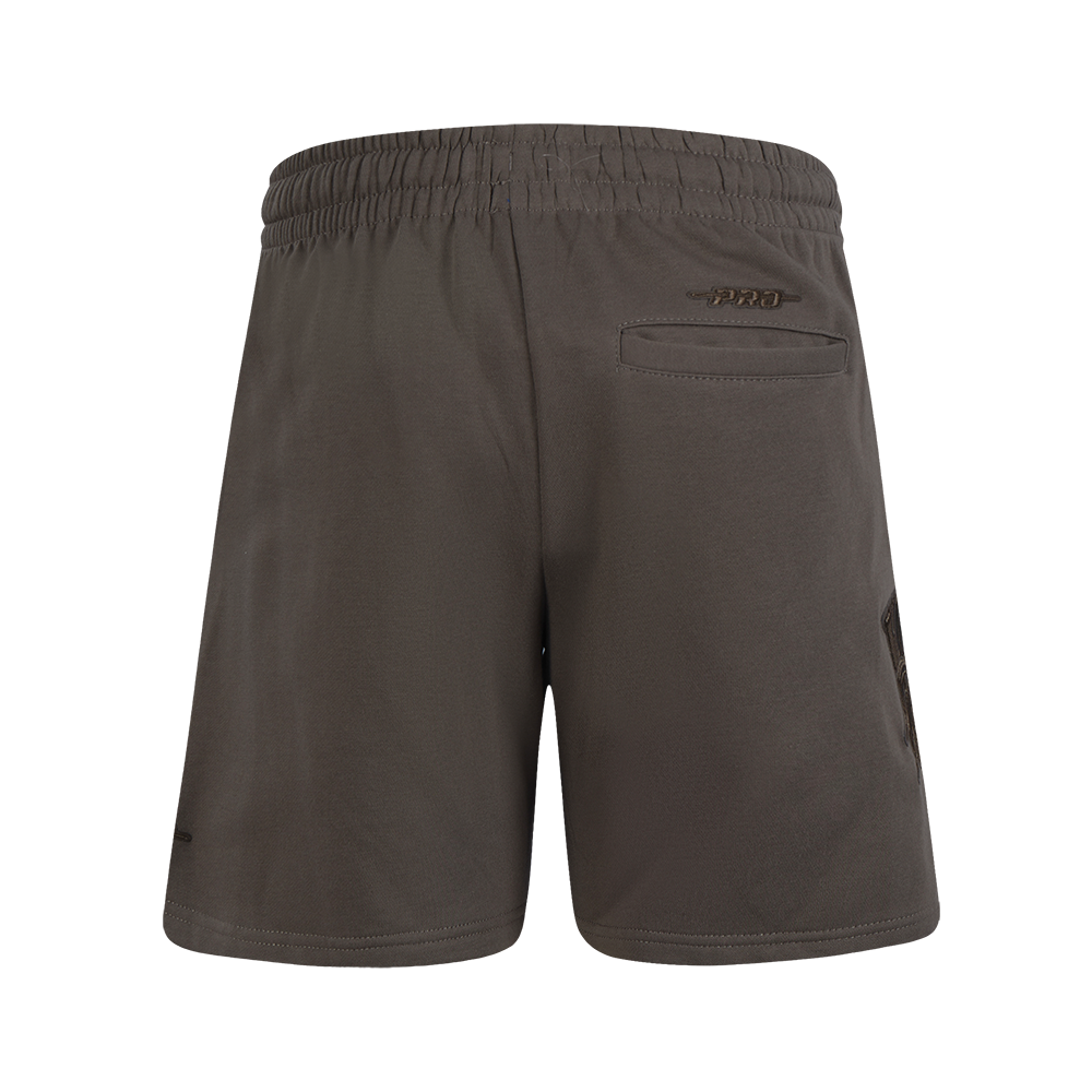 NBA OKLAHOMA CITY THUNDER NEUTRAL SHORT EN MOLLETON POUR GARÇON JUNIOR (TAUPE FONCÉ)