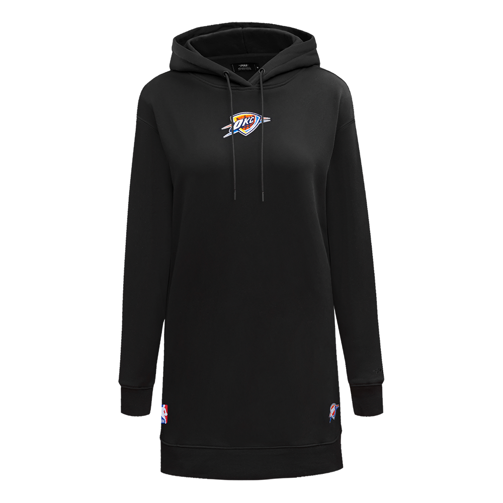 NBA OKLAHOMA CITY THUNDER CLASSIC ROBE À CAPUCHON POUR FEMME (NOIR)