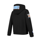 NBA OKLAHOMA CITY THUNDER CLASSIC BIG BOY'S FLC FZ PO HOODIE (BLACK)