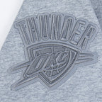 NBA OKLAHOMA CITY THUNDER NEUTRAL BIG BOY'S FLC CREWNECK (DARK HEATHER GRAY)