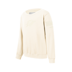 NBA OKLAHOMA CITY THUNDER NEUTRAL BIG BOY'S FLC CREWNECK (EGGSHELL)