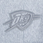 NBA OKLAHOMA CITY THUNDER NEUTRAL BIG BOY'S FLC PO HOODIE (DARK HEATHER GRAY)