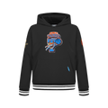 OKLAHOMA CITY THUNDER NBA FINALS 2025 BIG BOY'S RIB FLEECE PO HOODIE (BLACK)