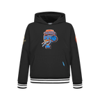 OKLAHOMA CITY THUNDER NBA FINALS 2025 BIG BOY'S RIB FLEECE PO HOODIE (BLACK)