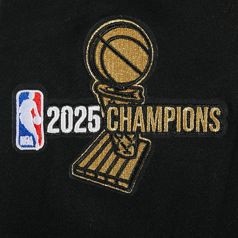 OKLAHOMA CITY THUNDER NBA FINALS 2025 BIG BOY'S RIB FLEECE PO HOODIE (BLACK)