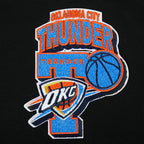 OKLAHOMA CITY THUNDER NBA FINALS 2025 BIG BOY'S RIB FLEECE PO HOODIE (BLACK)