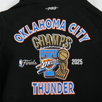 OKLAHOMA CITY THUNDER NBA FINALS 2025 BIG BOY'S RIB FLEECE PO HOODIE (BLACK)