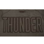 NBA OKLAHOMA CITY THUNDER NEUTRAL BIG BOY'S TWILL JACKET (DARK TAUPE)