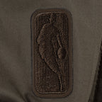 NBA OKLAHOMA CITY THUNDER NEUTRAL BIG BOY'S TWILL JACKET (DARK TAUPE)