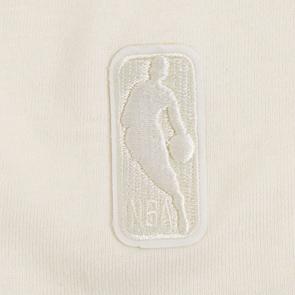 NBA OKLAHOMA CITY THUNDER NEUTRAL T-SHIRT À MANCHES COURTES ET À COUPE CARRÉE POUR FILLE JUNIOR (COQUILLE D'ŒUF)