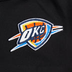 NBA OKLAHOMA CITY THUNDER CLASSIC CHANDAIL À CAPUCHON EN MOLLETON À GLISSIÈRE POUR FILLE JUNIOR (NOIR)
