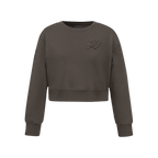 NBA OKLAHOMA CITY THUNDER NEUTRAL BIG GIRL'S FLC CREWNECK (DARK TAUPE)