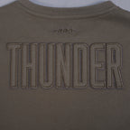 NBA OKLAHOMA CITY THUNDER NEUTRAL BIG GIRL'S FLC CREWNECK (DARK TAUPE)