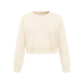 NBA OKLAHOMA CITY THUNDER NEUTRAL BIG GIRL'S FLC CREWNECK (EGGSHELL)