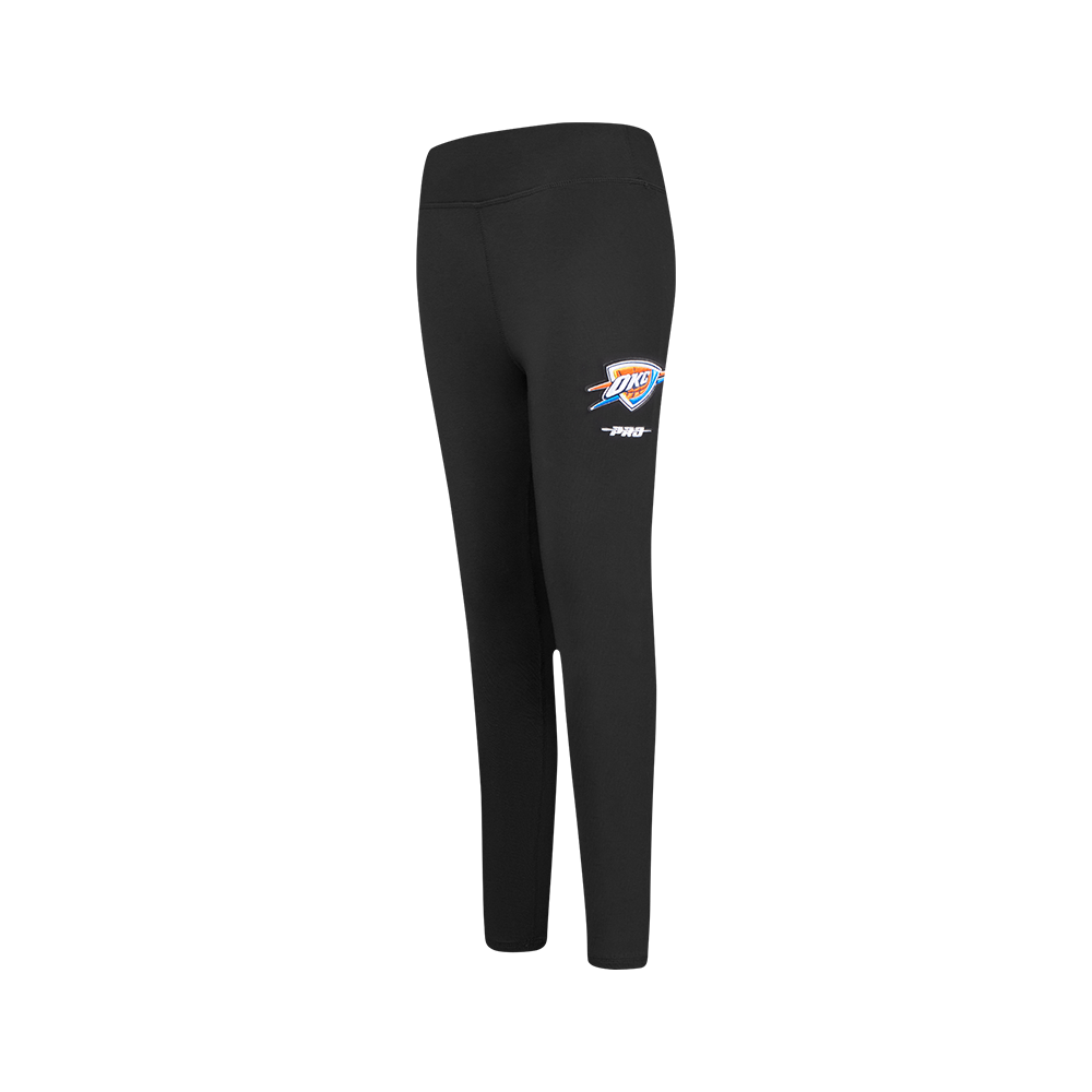 NBA OKLAHOMA CITY THUNDER RETRO CLASSIC LEGGING POUR FILLE JUNIOR (NOIR)