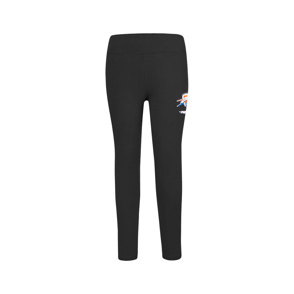 NBA OKLAHOMA CITY THUNDER RETRO CLASSIC LEGGING POUR FILLE JUNIOR (NOIR)