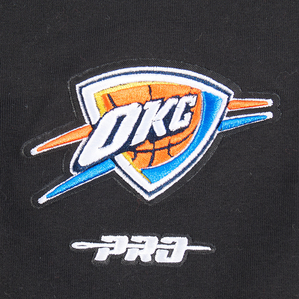 NBA OKLAHOMA CITY THUNDER RETRO CLASSIC LEGGING POUR FILLE JUNIOR (NOIR)