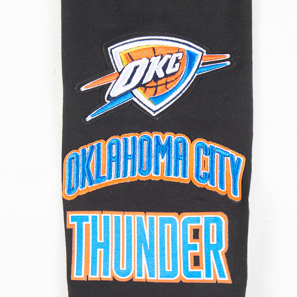 NBA OKLAHOMA CITY THUNDER RETRO CLASSIC LEGGING POUR FILLE JUNIOR (NOIR)