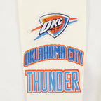 NBA OKLAHOMA CITY THUNDER RETRO CLASSIC BIG GIRL'S LEGGING (EGGSHELL)