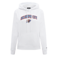 NBA OKLAHOMA CITY THUNDER CLASSIC CHANDAIL À CAPUCHON POUR FEMME (BLANC)