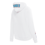 NBA OKLAHOMA CITY THUNDER CLASSIC CHANDAIL À CAPUCHON POUR FEMME (BLANC)