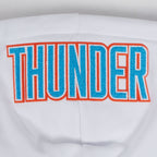 NBA OKLAHOMA CITY THUNDER CLASSIC CHANDAIL À CAPUCHON POUR FEMME (BLANC)