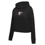 NBA OKLAHOMA CITY THUNDER CLASSIC CHANDAIL À CAPUCHON COURT POUR FEMME (NOIR)