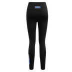 NBA OKLAHOMA CITY THUNDER CLASSIC WOMEN'S HIGH WAIST JERSEY LEGGING (BLACK)