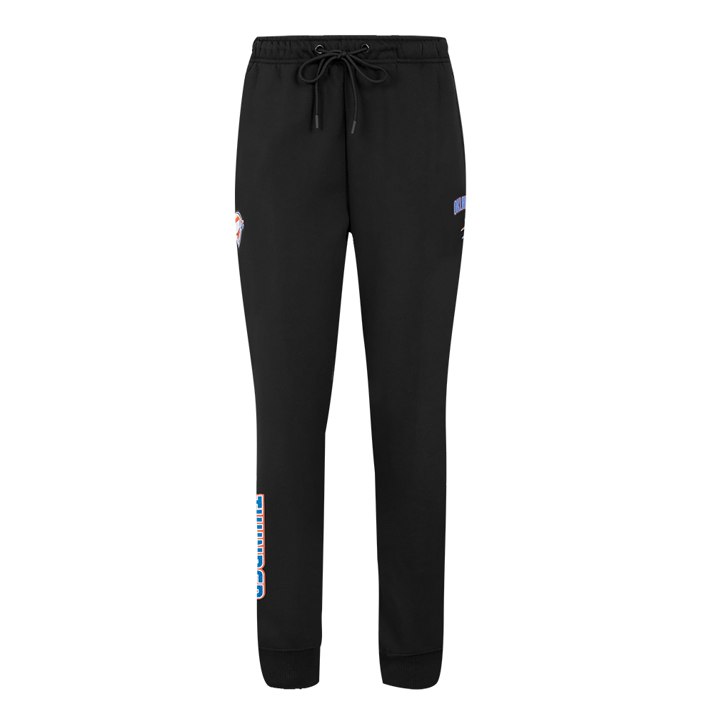 NBA OKLAHOMA CITY THUNDER CLASSIC WOMEN'S SWEATPANT (BLACK)