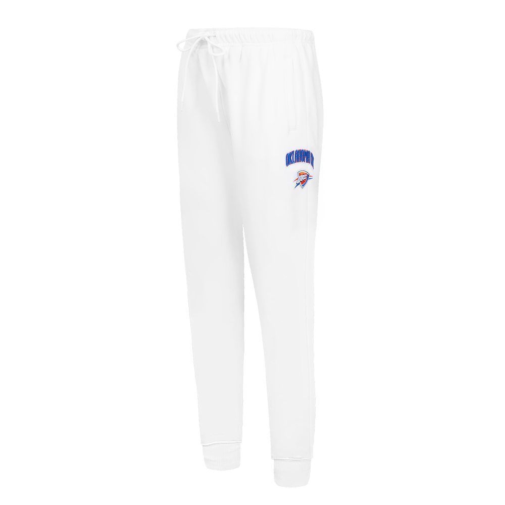 NBA OKLAHOMA CITY THUNDER CLASSIC PANTALON OUATÉ POUR FEMME (BLANC)